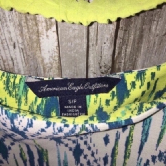 American Eagle Ombré High Low Blouse - Picture 4 of 5